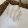 Bavoir bandana bébé personnalisable en double gaze | Maïlu & Cie